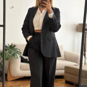 پارچه فاستونی مطهری 45% پشم رنگ مشکی